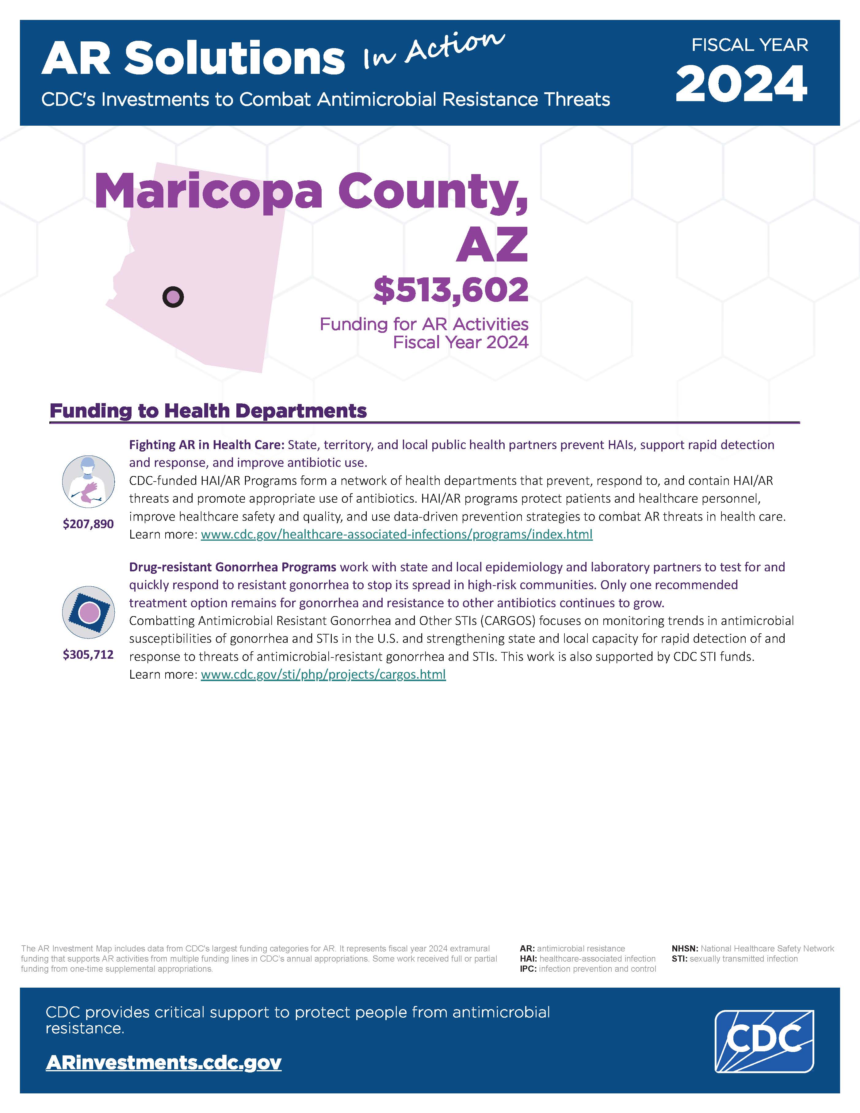 View Factsheet for Maricopa County, AZ. Opens in new window